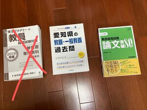 【warabie様用】教員採用試験 愛知県教職・一般教養 +論文突破80事例