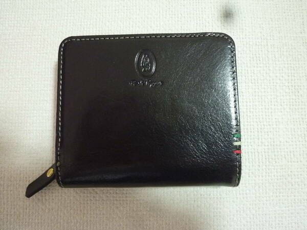 【新品・未使用】ハッシュパピー二つ折れ財布　HP2066　ルクス　黒色 