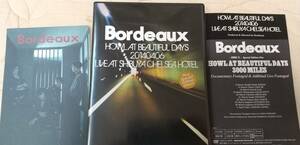 ♪初回盤DVD2枚組【Bordeaux/HOWLAT BEAUTIFULDAYS】藤崎賢一,JUSTY-NASTY,ZI:KILL,CRAZE