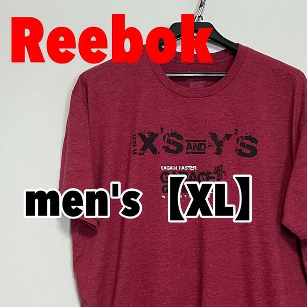 F532【Reebok】半袖プリントTシャツ【XL】