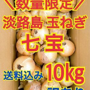 淡路島 玉ねぎ 玉葱 10kg 送料込み 農家直送 南あわじ 訳あり 七宝の画像1