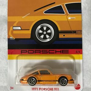 ホットウィール 1971 PORSCHE 911 オレンジ HotWheels セレブレーション ポルシェ 911 値札剥がし済