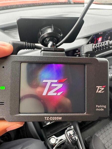 CELLSTAR セルスター TZ-D205W 前後 2カメラ ドラレコ ドライブレコーダー SDカード付