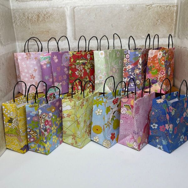 ハンドメイド 紙袋 24枚