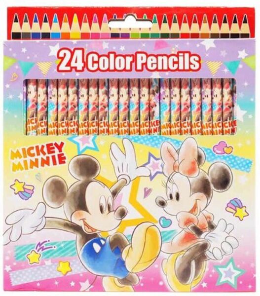 【新品・未開封！！】Disney ディズニー色鉛筆24本セット