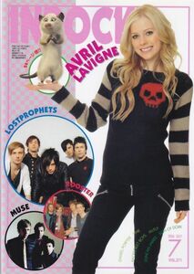 INROCK /AVRIL LAVIGNE/LOSTPROPHETS/ROOSTER/MUSE/DANIEL POWTER/PINK/BACKSTREET BOYS/McFLY/DUNCAN JAMES/ロック雑誌/2006年7月号