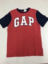 ■ＧＡＰ■新品■140サイズ■ギャップ■人気ロゴＴシャツ■赤Ｘ紺■ＧＡＰロゴ■USA■1-1_画像1