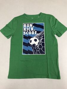 ■ＧＡＰ■新品■120■ギャップ■人気Ｔシャツ■グリーン■サッカー■ＵＳＡ■緑■3・2-2