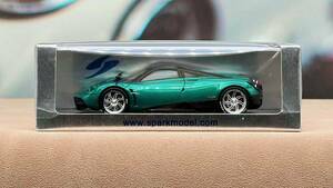 スパーク SPARK 1/43 パガーニ ウアイラ Pagani Huayra 2013 グリーン Green S3563