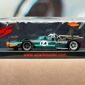 超希少スパーク SPARK 1/43 BRM P138 #14 F1 スペイン Spanish GP 1969 J. Surtees S5705の画像1