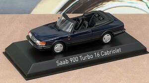 NOREV ノレブ 1/43 SAAB サーブ 900 Turbo ネイビーブルー / A01