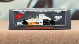 スパーク SPARK 1/43 McLaren マクラーレン M23 Sweden スウェーデンGP 優勝 1973 #7 D.ハルム Denny Hulme S5392