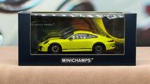 PMAミニチャンブス Minichamps 1/43 特注 ポルシェ Porsche 911R 2016 グリーン 233台限定 413 066267_画像1