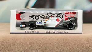 スパーク SPARK 1/43 鈴鹿50周年記念 ザウバーSauber C31 Ferrari フェラーリ 小林可夢偉 2012 #14 Ready for the Dream SS04