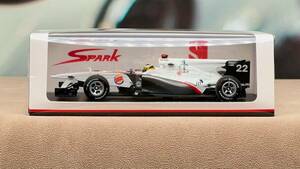 スパーク SPARK 1/43 ザウバー Sauber C29 2010 F1 ヨーロッパ European GP #22 P.デ.ラ.ロサ Pedro De La Rosa S3006