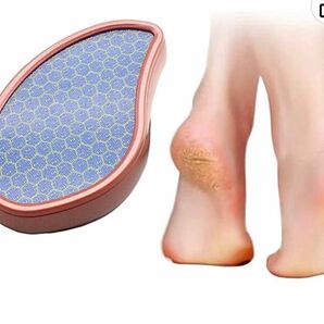 かかと削り　かかとヤスリ　角質ケア　乾湿両用　角質取り　ブラック