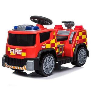  electric toy for riding fire-engine red [ Honshu * Shikoku free shipping!] pedal . operation electric passenger vehicle toy for riding is ... car toy man girl 3~8 -years old 