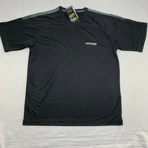 【送料無料】【新品】Kaepa メンズ半袖Tシャツ(吸水速乾 UVカット）　 L 　　ブラック★362242