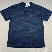 【送料無料】【新品】Kaepa メンズ半袖Tシャツ(吸水速乾）　　L　　ネイビー★43029_画像1