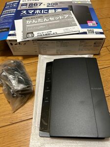 ELECOM 無線LANルーターWRC-1167FEBK-S未使用品