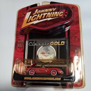 Johnny Lightning Classic Gold R33 1958 Chevy Corvette