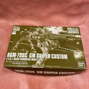 [ не собран ]HG RGM-79SC Jim *snaipa- custom (1/144 шкала premium Bandai ограничение Mobile Suit Gundam THE ORIGIN MSD )