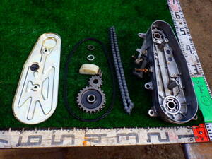 Yamaha old car S340 ② gearbox chain case gear case EC340 ET340
