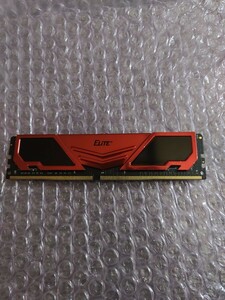 TEAM DDR4 メモリ 16GB TPRD416G2666HC19BK 自作PC ゲーミングPC メモリー