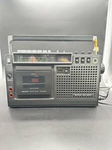 H5945c 1 jpy start BROTHER OT-418 antique radio-cassette Junk retro 