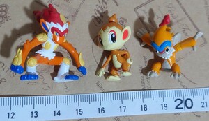 ヒコザル モウカザル ゴウカザル フルカラーアドバンス ポケモン フィギュア モンスターコレクション ポケットモンスター