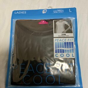 PEACE FIT COOL半袖シャツL 黒