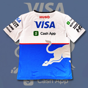 【Lサイズ】VISA Cash App RB F1チーム 2024 レプリカTシャツ 角田裕毅 リカルド アパレルの画像5