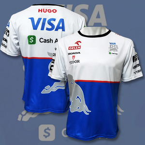 【Mサイズ】VISA Cash App RB F1チーム 2024 レプリカTシャツ 角田裕毅 リカルド アパレル