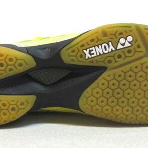 ④◆YONEX◆バドミントンシューズ◆パワークッションコンフォートZ2◆SHBCFZ2◆イエロー/ブラック◆25.5ｃｍ◆の画像3