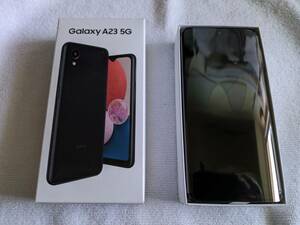 Galaxy A23 5G ブラック SM-A233C / ギャラクシー 黒 新品 未使用 SIMフリー 本体