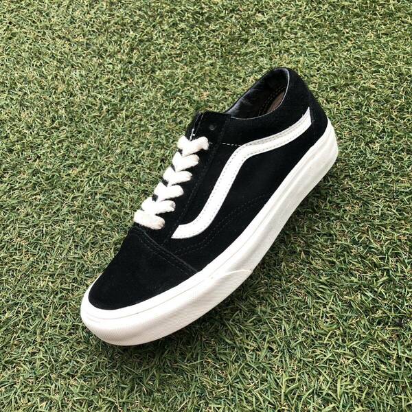 美品23.5 VANS OLD SKOOL SUEDE ヴァンズ オードスクール HA141