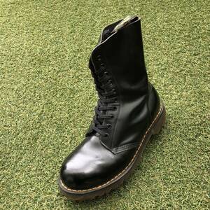 美品8 1/2 イングランド製！ Dr.Martens×LOAKE ドクターマーチン×ローク スチールトゥ10ホール ホワイト社　HA277