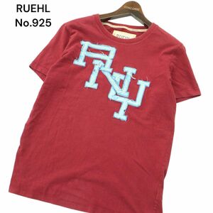 RUEHL No.925 ルールナンバー925 春夏 ダメージ加工★ パッチ 半袖 カットソー Tシャツ Sz.M　メンズ　A4T04807_5#D