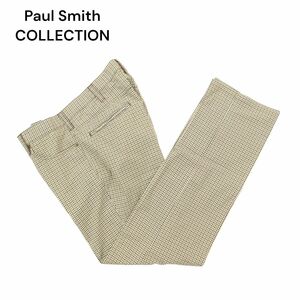 Paul Smith COLLECTION ポールスミス コレクション 通年 チェック★ スラックス パンツ Sz.XL　メンズ 日本製 大きいサイズ　A4B02245_5#R