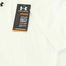 新品 未使用★ UNDER ARMOUR アンダーアーマー オールシーズンギア 半袖 ポロシャツ Sz.XXL　メンズ 白 ゴルフ 大きいサイズ　A4T05150_5#A_画像3