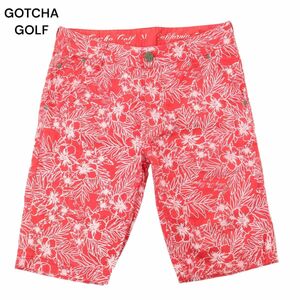 GOTCHA GOLF Gotcha Golf весна лето Logo вышивка *botanikaru общий рисунок стрейч слаксы половина шорты Sz.M мужской A4B02500_5#P