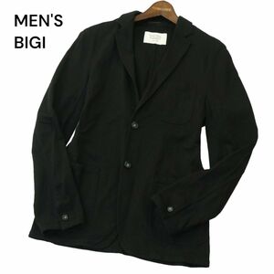 ESSENTIAL GARMENT men's Bigi spring summer * 2B slim Anne navy blue tailored jacket Sz.M men's black A4T05459_5#M
