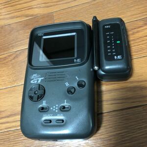 PC engine GT NEC PCE TV tuner game machine PC Engine GT body Hudson 