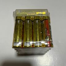 アルカリ乾電池　単３　22本　ケース付き　オーム電機　推奨期限切れ単4電池20本_画像4