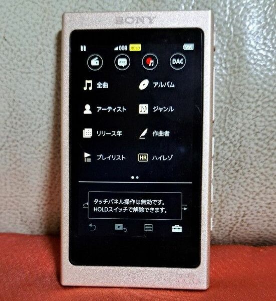 SONY WALKMAN ソニー ウォークマン NW-A45　ペールゴールド　美品