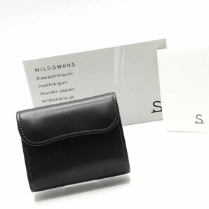 美品 WILDSWANS フルグレインブライドル ENO イーノ ワイルドスワンズ / 三つ折り財布 ブライドルレザー 牛革 本革 カードケース