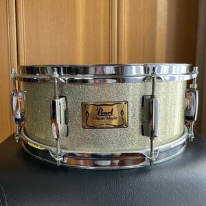 Pearl жемчуг малый барабан Classic Maple Classic Maple сделано в Японии 14×5.5 дюймовый silver spur kru прекрасный товар 