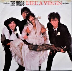 LP(12Inch)●Like A Virgin / The Lords　　(1985年）New Wave, Punk　UK－NIGHT ディスコ マドンナ　Lords Of The New Church変名BAND