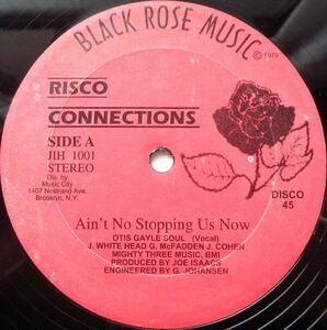 LP(12Inch)●Ain't No Stopping Us Now / Risco Connections 　(1979年）　Disco ダンクラ Reggae, Dub, Reggae-Pop, Disco