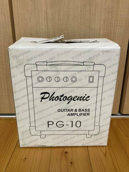 ギターベース兼用アンプ PhotoGenic PG-10×シールドケーブル